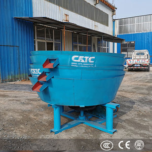Two Wheels Ore Grinding Wet Pan Mill for Gold <b>Mine</b> Widely Using with Large Processing Capacity - Product Image 6