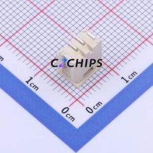 WAFER-HY2.0-2PLB Wire-to-Board Pin Header SMD,P=2mm Connector 1x2P 2mm Vertical Mount HY - Product Image 2