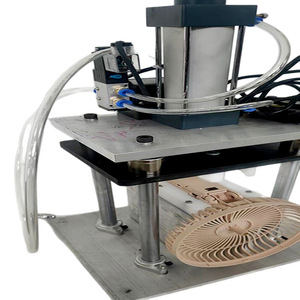 Dispositivo de sujeción y presión para carcasa de ventilador BSR R12 de acero al carbono, ensamblaje de sujeción manual para accesorios de torno - Product Image 4