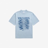 T-shirt vierge de luxe 240 GSM en coton 100% filé à l'anneau, coupe moderne minimaliste, alternative de marque de luxe, avec impression de logo personnalisé