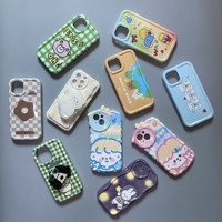 Outlet Puffer Case moda color sólido chaqueta forma de tela abajo suave táctil funda de teléfono para iphone13 12 11pro xsmax XR XS 7/8plus