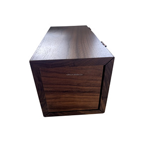 Custom Luxury Walnut <strong>Wooden</strong> Wine Whiskey Bottle Packaging <strong>Box</strong> Piano Lacquer Wine Bottle <strong>Storage</strong> <strong>Box</strong> - Product Image 6