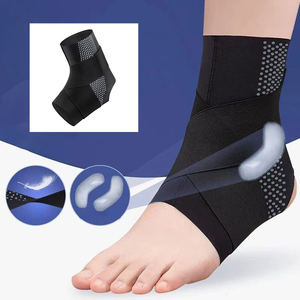 Coexistence Wholesale Double Pressure Straps Sports <b>Support</b> Elastic Bands Nylon Spandex Orthopedic <b>Ankle</b> <b>Brace</b> Wraps Basic - Product Image 4