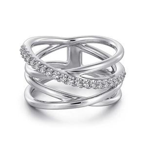 Anello nuziale classico da donna, elegante gioiello minimalista alla moda - Product Image 3