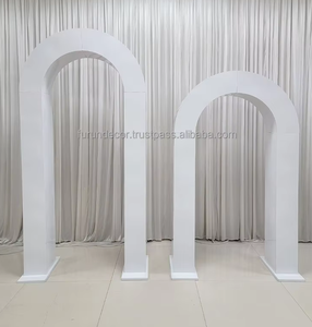 Furun อุปกรณ์ประกอบฉากตกแต่งเวทีโลหะแบบโค้งสำหรับงานแต่งงานในร่มงานตกแต่งงานอีเว้นท์ - Product Image 3