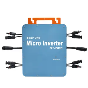 Micro Inverter 2000W WVC-2000 Microinverter 2000 Inmetro With 4 MPP Tracker Design WIFI For Home On-grid Solar Energy System