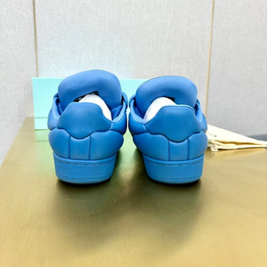 2025 luxe unisexe concepteur en cuir véritable baskets décontracté supérieur avec semelle intérieure en caoutchouc qualité chaussures de marche pour hommes et femmes - Product Image 3