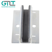 Sabot de guidage coulissant Kone DX4D pour cabine et contrepoids SLG6, dimensions 140*9.5/ 10.5/ 16.5 /17, pièces de rechange pour ascenseur