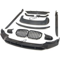 Nouveaux kits de carrosserie en fibre de carbone de haute qualité G05 X5 Black Knight, lèvre avant, grille d'aération, diffuseur, spoiler, jupes de rétroviseurs latéraux pour