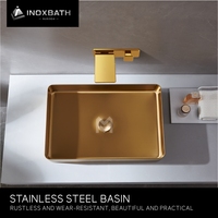 Lavabo de Pedestal Único de Acero Inoxidable 304 con Diseño Moderno Personalizado y Desagüe