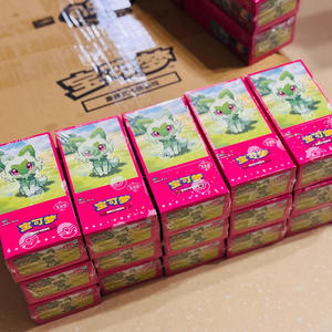 MS Original rare Pokemoned Gem Pack Vol.1 Première édition chinoise simplifiée Impression du fabricant Anime Pokemoned Jeu de cartes authentique - Product Image 1