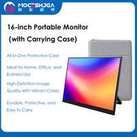 Moniteur PC portable Full HD 16 pouces Source Factory avec haut-parleur intégré et étui de transport pour le gaming e-sport et la Switch 60Hz