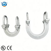 Fixation sismique UTT18 UL CE pour tuyau d'incendie de 1,5 à 8 pouces en fonte ductile QT450