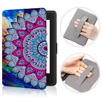 Casing Pelindung Pintar PU Berwarna Desain Kustom Grosir untuk Kindle Paperwhite Generasi ke-11 Smart E-Reader E Books