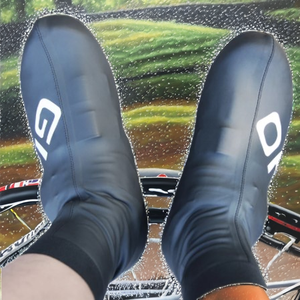GIYO Couvre-chaussures de cyclisme imperméables pour hommes femmes Semelle en PU MTB Road Bike Racing Overshoes with Lock Protector for Spring Racing - Product Image 2