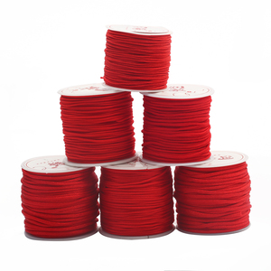 Dây dù <span class=keywords><strong>nylon</strong></span> đỏ 0.2-2.<span class=keywords><strong>5mm</strong></span> <span class=keywords><strong>1</strong></span> cuộn, dùng làm dây buộc kiểu Trung Hoa, làm vòng tay, tết dây, làm tua rua, làm đồ thủ công, làm hạt cườm - Product Image 4