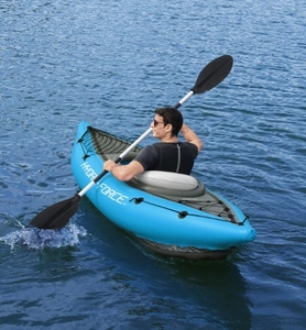 Genuino Bestway <span class=keywords><strong>gommone</strong></span> 65115 <span class=keywords><strong>gommone</strong></span> barca a remi singola persona canoa una persona barca con Paddle e <span class=keywords><strong>pompa</strong></span> - Product Image 2