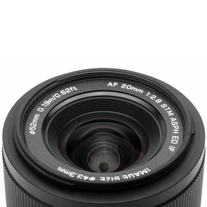VILTROX AF เลนส์ฟูลเฟรม F2.8 20มม. สำหรับกล้องรุ่น Sony E-mount / <span class=keywords><strong>Nikon</strong></span> <span class=keywords><strong>Z</strong></span>-mount - Product Image 3