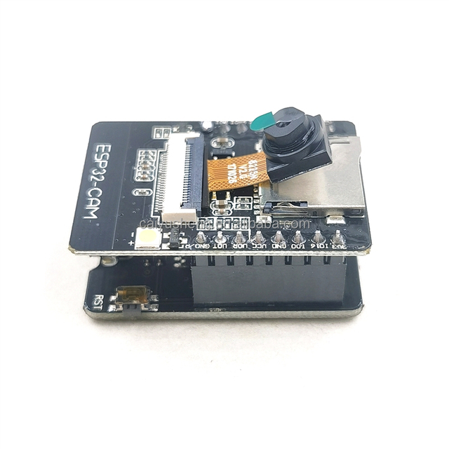 ESP32-CAM development board with OV2640 2MP 66 degree camera sensor with downloader