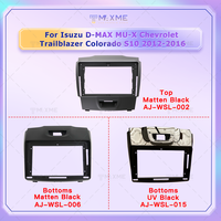 Cadre de lecteur DVD de voiture de navigation stéréo pour Isuzu D-MAX MU-X Chevrolet Trailblazer Colorado S10 de 2012 à 2016