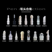 Emballage de tube de stylo cosmétique 2 ml, stylo distributeur de fond de teint liquide PP, type rotatif à pression, outils de maquillage pratiques