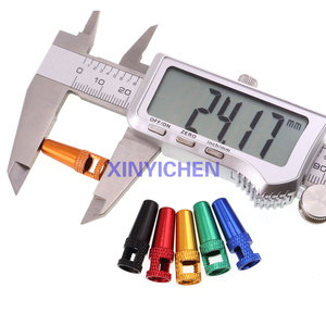 用于MTB公路自行车轮胎的铝合金自行车Presta Schrader FV AV气门嘴盖 - Product Image 5
