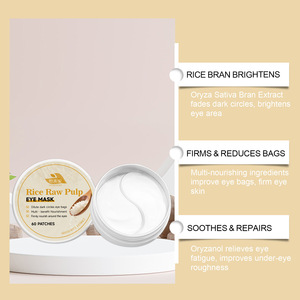 Maschera <span class=keywords><strong>Occhi</strong></span> in Idrogel di Riso Coreano a Marchio Privato, Anti-Rughe, Idratante, Nutriente per la Zona <span class=keywords><strong>Occhi</strong></span>, 60 Patch in Gel - Product Image 4