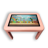 Mesa LCD Interactiva con Pantalla Táctil de 32 Pulgadas para Juegos Infantiles, Enseñanza y Entretenimiento, Android 14, 1080p, 128GB de RAM, 1 Año de Garantía