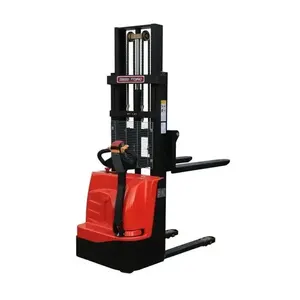 1.5ton đứng ổ đĩa thủy lực đầy đủ điện Pallet Stacker điện xe nâng