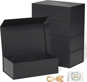 Customized Black Cardboard Anti-Curl Smooth Surface for Luxury Packaging <b>Box</b> Tag - Product Image 2