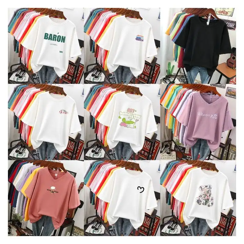 Großhandel 2023 Mode 100 % Baumwolle Rundhalsausschnitt sexy solide Farbe Sport Ausschnitt-Top Damen-T-Shirt