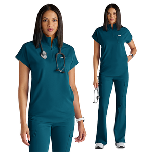 OEM özel <span class=keywords><strong>Logo</strong></span> yeni ürün yüksek kalite diş hastane scdoctors üniformaları XL tıbbi scdoctors doktorlar erkekler için güzellik salonu hemşireler - Product Image 2