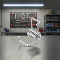 Ressorts de torsion personnalisables, fabricant d'usine, bobines de tension métalliques durables pour applications automobiles, agricoles et de vannes, approvisionnement en vrac
