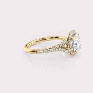 Anillo de Compromiso de Moissanita de la Mejor Calidad para Joyería Nupcial, Celebración de Bodas y Regalos, Disponible al Mejor Precio del Mercado - Product Image 6