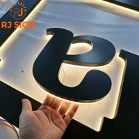 Letrero Luminoso Personalizado con Retroiluminación 3D en Color Negro, Letras de Canal 3D, Letreros Electrónicos para Negocios, Oficina, Juegos, Logotipo de Pared