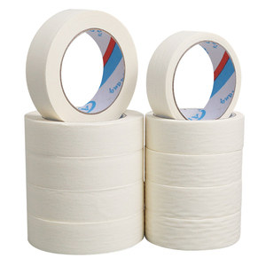 Vente en gros haute température 120 ℃   Ruban de masquage automobile résistant aux UV pendant 30 jours, ruban de peintre en papier crépon pour la peinture automobile - Product Image 1