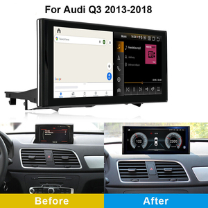 Lecteur Android 8 cœurs 12,3 pouces compatible avec le système de caméra 360° d'origine pour <span class=keywords><strong>Audi</strong></span> <span class=keywords><strong>Q3</strong></span> 2013-2018 avec CarPlay sans fil et Android Auto - Product Image 4