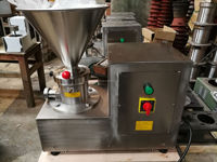 Meilleure qualité de broyage de fèves de cacao beurre d'arachide moulin colloïdal machine HJ-MJS-60 d'arachide beurre faisant la machine