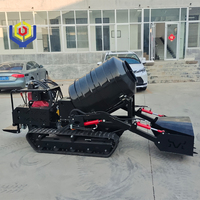 Mixer NewTrend Mini Zementmischer 800L Betonmischer Muldenkipper Selbstladender Lader Raupenmobiler Mini-Betonmischer