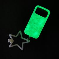 Nouvelle coque de téléphone en silicone 3D avec bracelet en silicone en forme d'étoile, coque de téléphone souple
