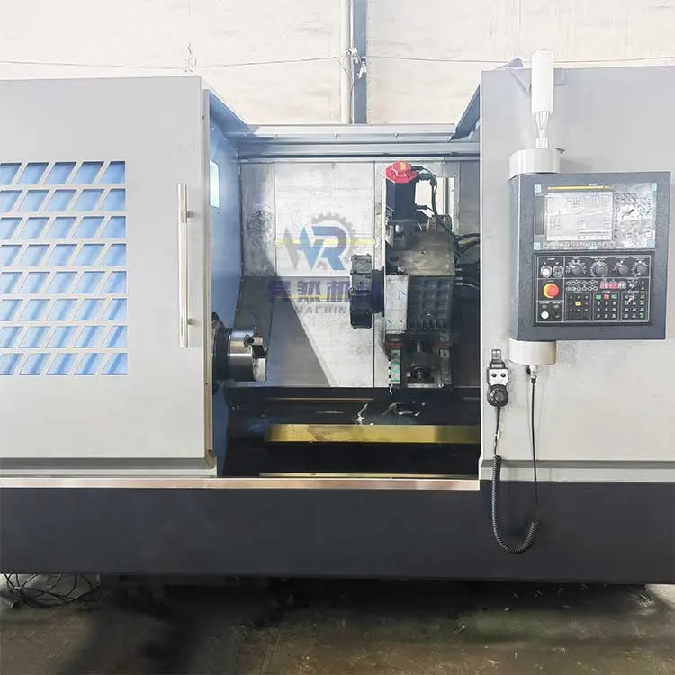 TCk550 CNC turning center with price slant bed cnc lathe