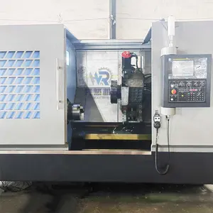 Centro de torneado CNC TCk550 con torno cnc de cama inclinada de precio