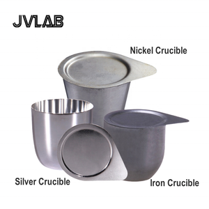 Crisoles de Níquel con Tapa para Fusión Alcalina de Alta Pureza <span class=keywords><strong>Ni</strong></span>, Cinco Opciones de Tamaño, para Hidróxido de Sodio y Peróxido de Sodio en Laboratorio - Product Image 4