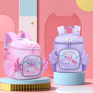 Nueva Mochila Escolar Mini para Niños de Primaria y Jardín de Infancia con Cierre de Cremallera y Diseño de Dibujos Animados - Venta al por Mayor de Fábrica - Product Image 1