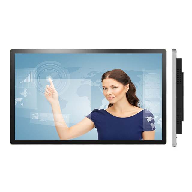 32 Inch Open Frame Industrial Touch Monitor High Brightness 1000-1500 Nits Display 32 Inch Capacitive Touch Monitor Serial