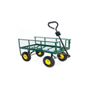Chariot de jardin pliable à quatre roues Haolun, chariot à main en métal pour le camping en plein air, 103x53x55cm - Product Image 1