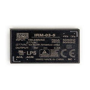 MeanWell IRM-03 3W singola uscita incapsulata alimentazione elettrica convertitore AC/DC con 3.3V 5V 9V 12V 15V 24V opzioni - Product Image 6