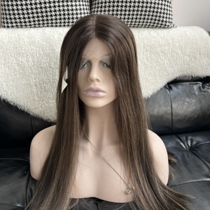 วิกผมมนุษย์แท้สำหรับชาวยิว ได้รับการรับรองโคเชอร์ นุ่ม สุขภาพดี <span class=keywords><strong>ผม</strong></span>ละเอียด สีติดทนนาน และมีวอลลุ่มอย่างดี - Product Image 4