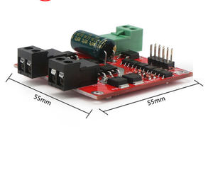 Contrôle de vitesse <span class=keywords><strong>PWM</strong></span> avant-arrière <span class=keywords><strong>L298</strong></span> logique 7A/160W Module d'entraînement de moteur à courant continu à double canal - Product Image 2