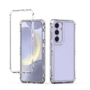 Nouveau étui de téléphone pare-chocs en TPU souple en acrylique antichoc transparent pour <span class=keywords><strong>Samsung</strong></span> <span class=keywords><strong>Galaxy</strong></span> S24 Plus étui robuste - Product Image 2